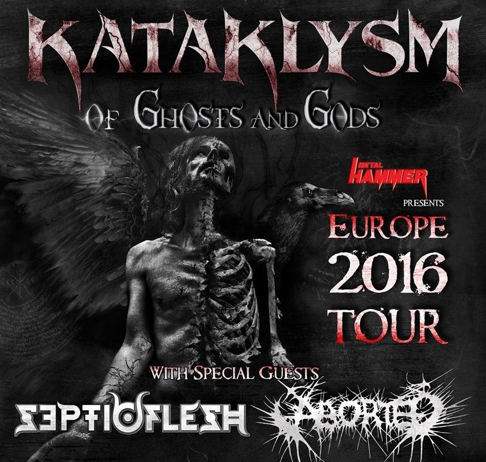 Kataklysm's „Of Ghosts and Gods“ tour in Munich