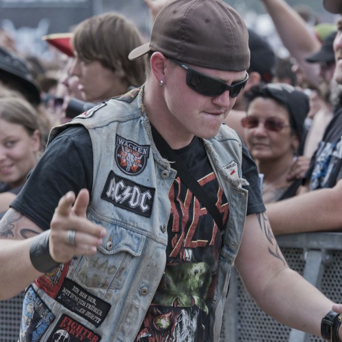 Hammerfall from Sweden hammered a perfect Power Metal show full of fire