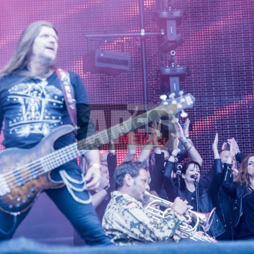 U.D.O. mit dem Orchester der Bundeswehr in Wacken 2015