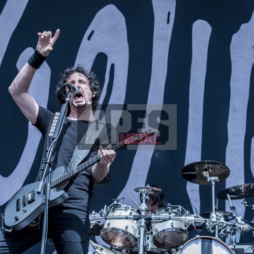 Gojira played the Olympia Stadion at Rockavaria in Munich