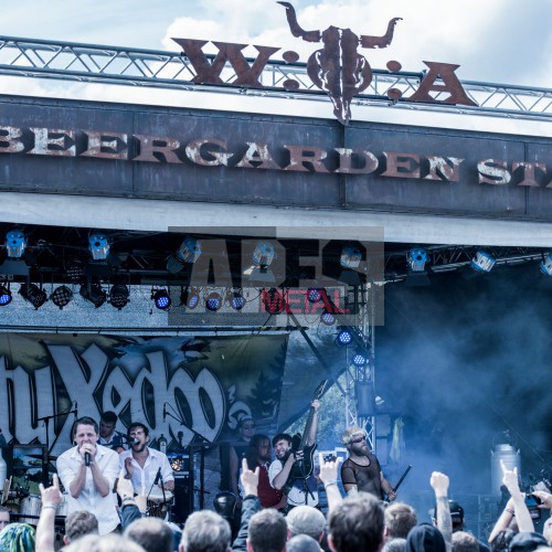 tuXedoo auf der Beergarden Stage am Wacken Open Air 2016