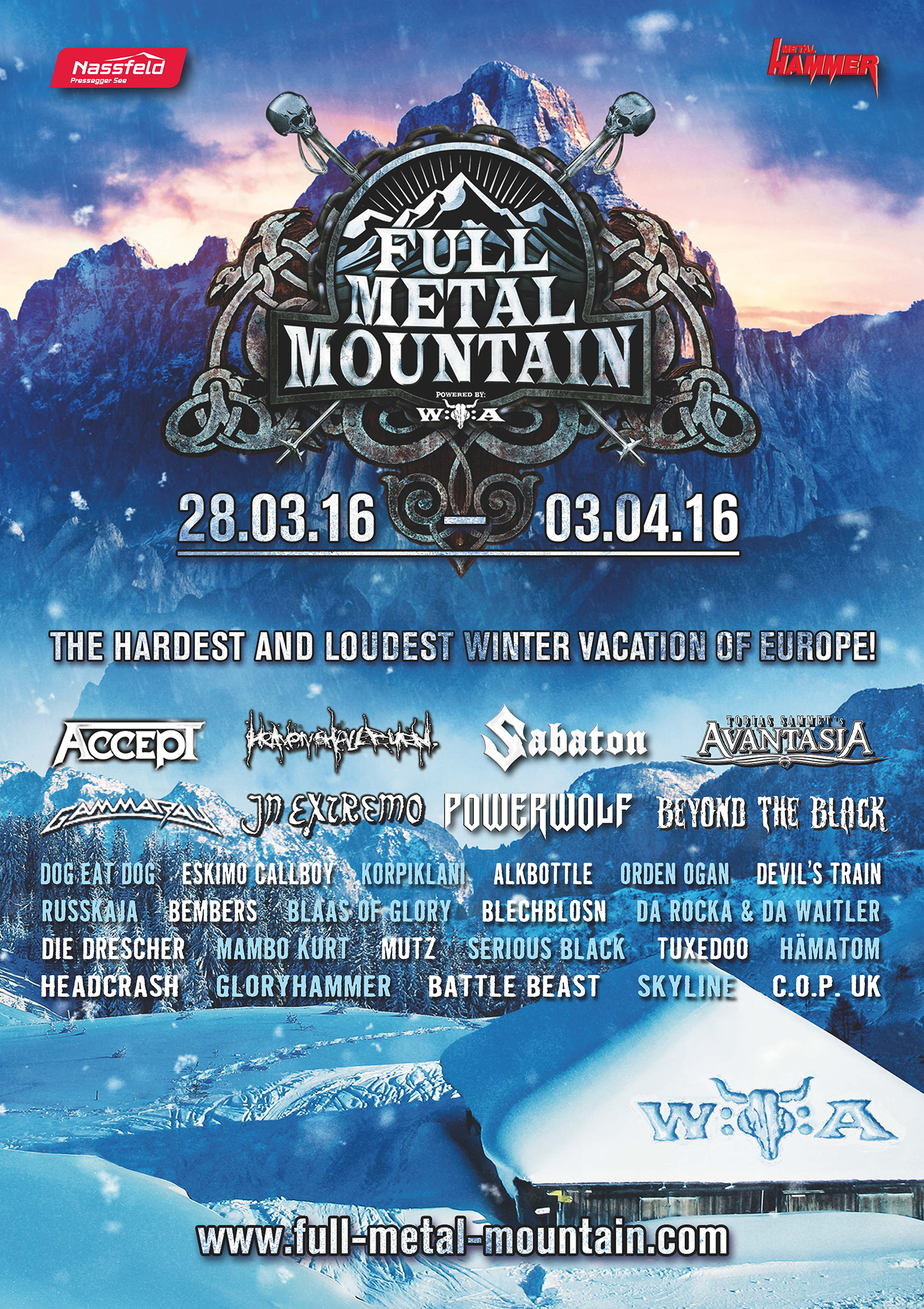 Full Metal Mountain veröffentlicht 15 neue Bands