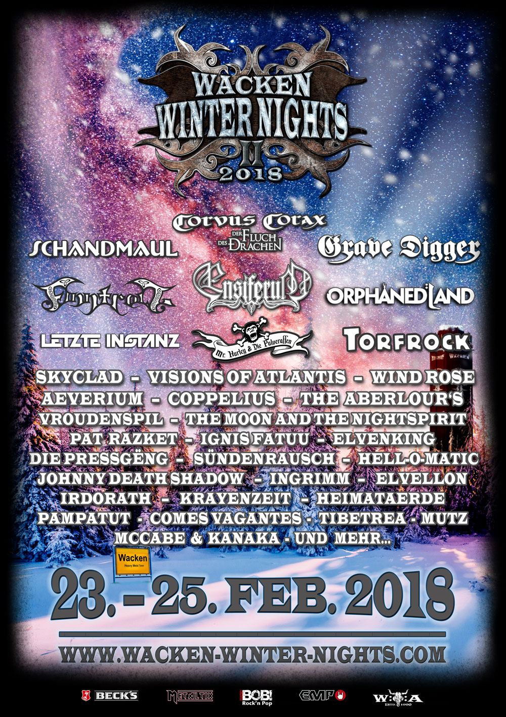 Countdown zu den Wacken Winter Nights 2018