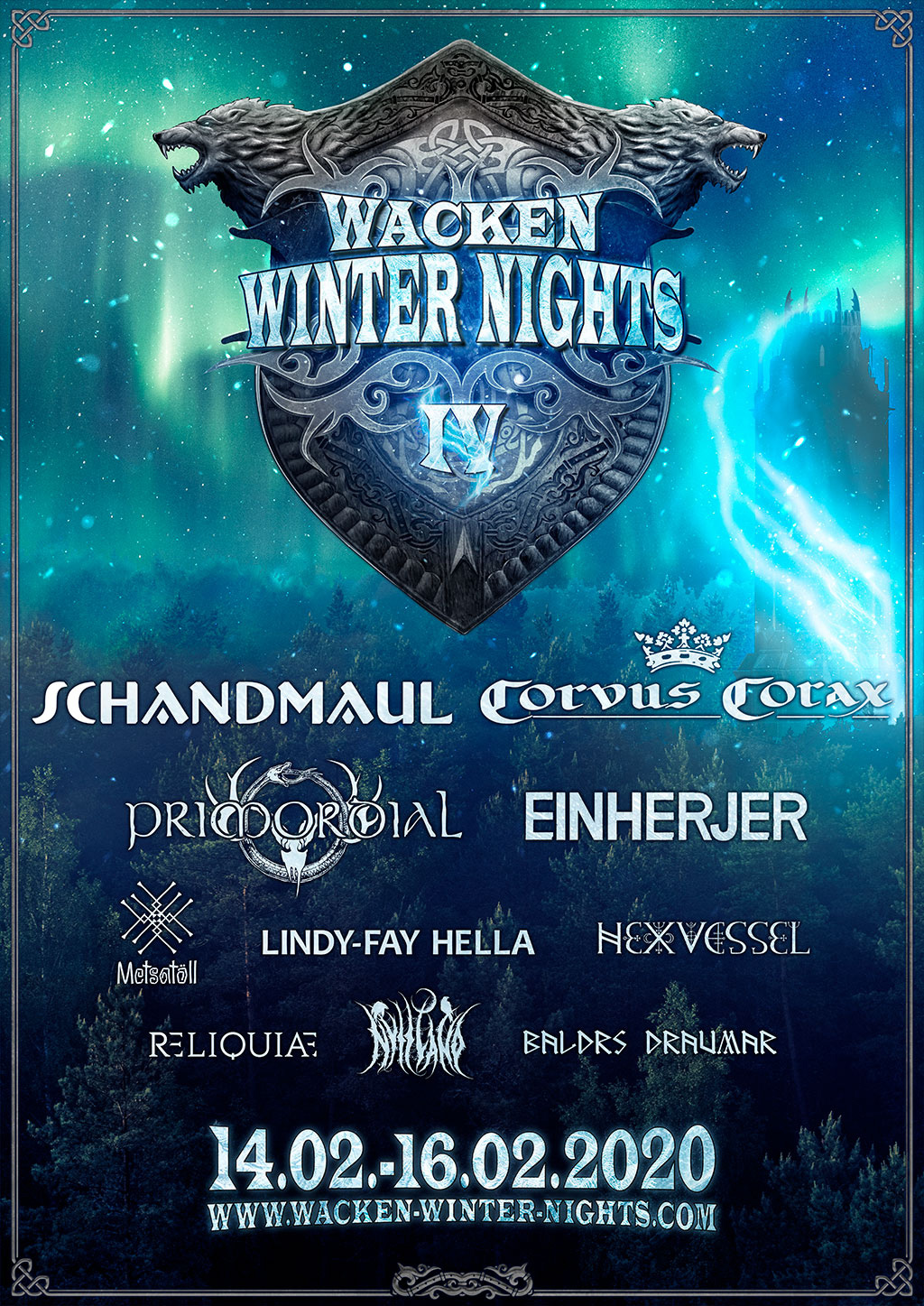 WACKEN WINTER NIGHTS IV - die ersten Bands für 2020 und VVK Start